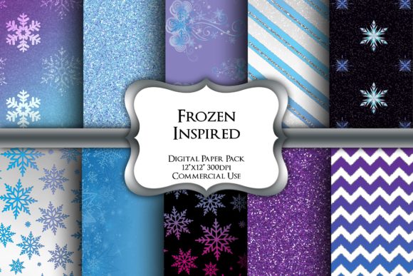 Frozen Inspired Digital Paper Pack: A Practical Guide for Crafters and Designers