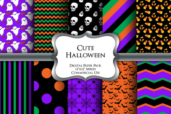 Halloween Digital Paper Pack: A Strategic Asset for Seasonal Design and Brand Communication