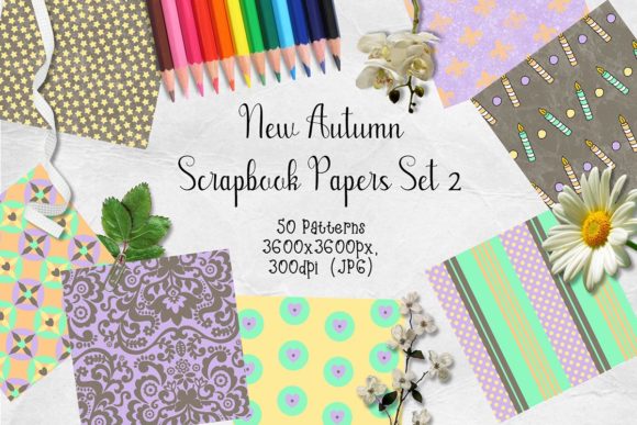 New Autumn Scrapbook Paper Set 2: A Versatile Resource for Modern Creatives