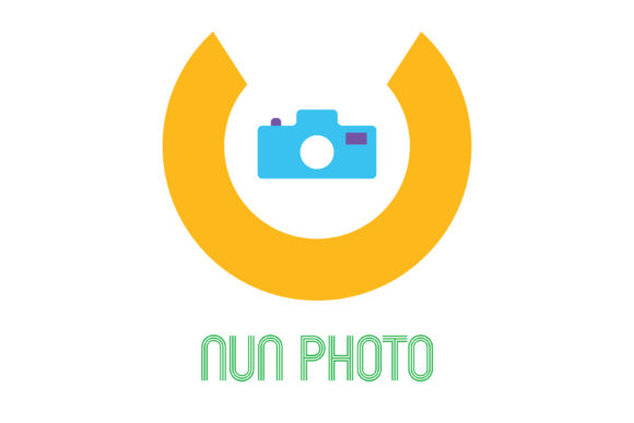 Nun Photo Ogo Template: Blending Arabic Artistry with Camera Culture for Photography and Videography Brands