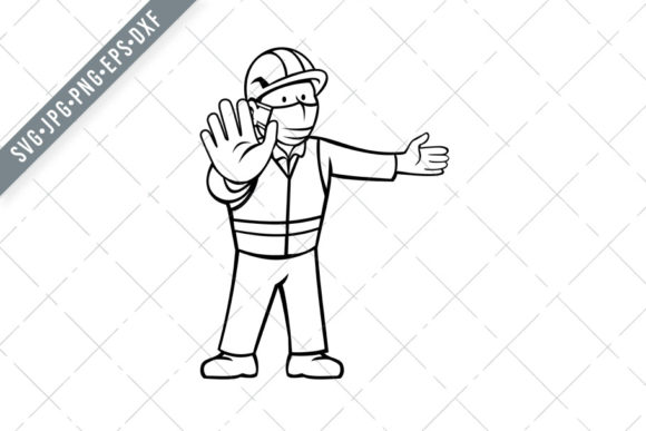 The Power of Visual Communication: How the Construction Worker Face Mask Stop Graphic Bridges Safety and Design