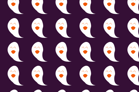 Unique Halloween Pattern Design