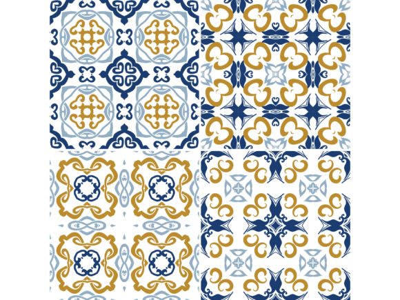 Vintage Tile Retro Architecture for Creative Projects